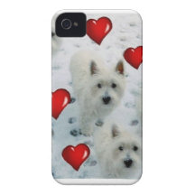 3.5 2.7 westie hearts new xvz 3.5 2.7 z.jpg iPhone 4 cases