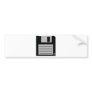 3.5 floppy disc bumper sticker