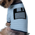 3.5 floppy disc pet t-shirt