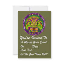 3.5" x 5" Portrait Mardi Gras Please View Notes