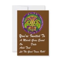 3.5" x 5" Portrait Mardi Gras Please View Notes