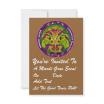 3.5" x 5" Portrait Mardi Gras Please View Notes