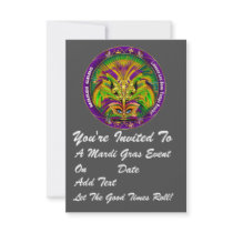 3.5" x 5" Portrait Mardi Gras Please View Notes