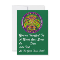 3.5" x 5" Portrait Mardi Gras Please View Notes