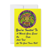 3.5" x 5" Portrait Mardi Gras Please View Notes