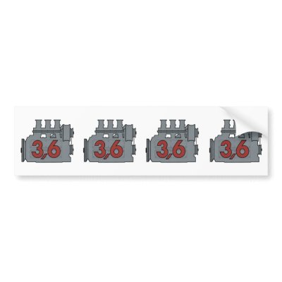 3,6 engine decal by aow871