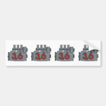 3,6 engine decal bumper stickers