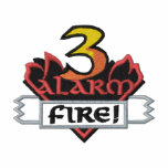 3 Alarm Logo embroidered shirts