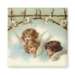 3 Angels Under Flower Arch - Magnet