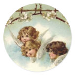 3 Angels Under Flower Arch - Sticker