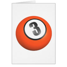 3 Ball Greeting Cards