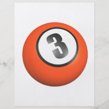 3 Ball Personalized Flyer