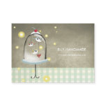 3 birds 2011 whimsical custom business card design