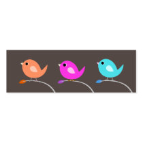 3 Birds Bookmark