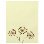 3 Brown Flowers flyers