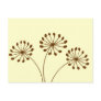 3 Brown Flowers