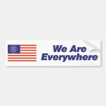 3% Bumper Sticker 1