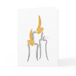 3 Candles Christmas Card-V