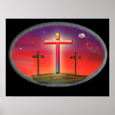 3 crosses posters by peter222999