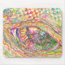 3-D Colour Mouse Mats