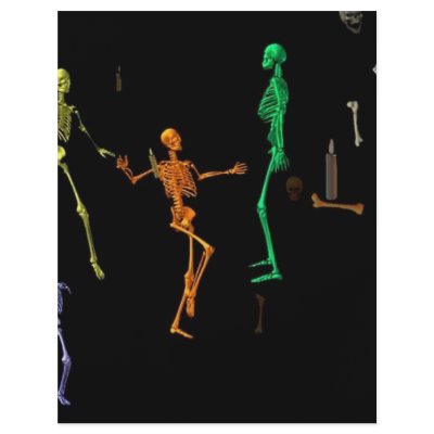 3-D Dancing Skeletons Personalized Flyer by YourStore