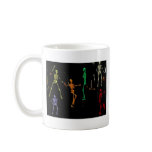 3-D Dancing Skeletons Coffee Mugs