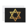 "3-D" Golden Star of David