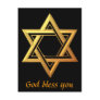 "3-D" Golden Star of David