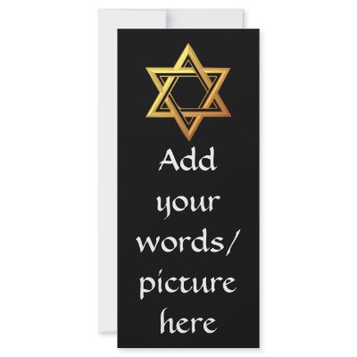 "3-D" Golden Star of David by Artists4God