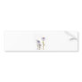 3 DAISIES by SHARON SHARPE Bumper Sticker