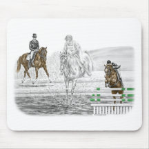 3-Day Eventing Horses | Combined Training Mouse Mats