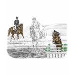 3-Day Eventing Horses | Combined Training t-shirts