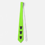 3 Demons Satan Tongue Neckties