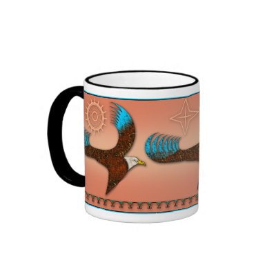 3 Eagle-Sun Coffee Mug by ZiaSun