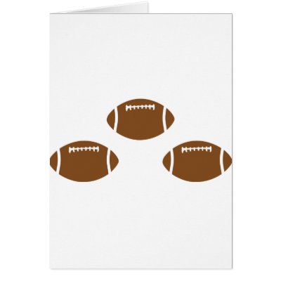 3 footballs card by Tomaniac