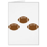 3 footballs cards