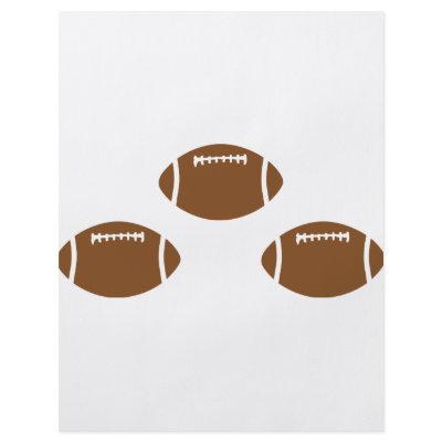 3 footballs custom flyer by Tomaniac