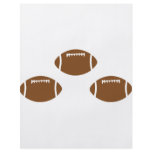 3 footballs flyers