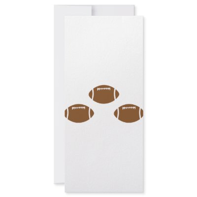3 footballs rack card template by Tomaniac