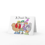 3 French Hens cards