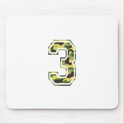 #3 Green & Yellow Camo by NumberExpress
