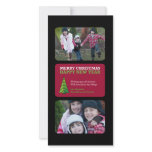 3 Grid Christmas/New Year Photo Card photo cards