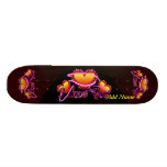 3 Hearts Angel Wings I Love You sign. Skateboard Decks