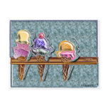3 ice cream cones 1