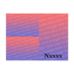 3 Image Amateur Radio QSL Card Template