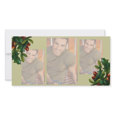 3 image Christmas Photo Cards by xmasstore