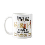 3 kinds of musicians coffee mug
