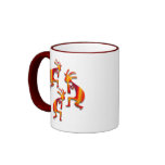 3 Kokopelli #15 mugs