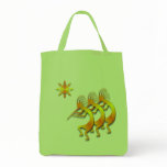 3 Kokopelli #1 Canvas Bags