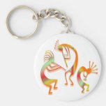 3 Kokopelli #51 Keychain